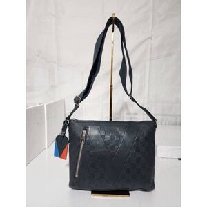Authentic Louis Vuitton Mick PM Messenger/Crossbody Bag Navy Blue